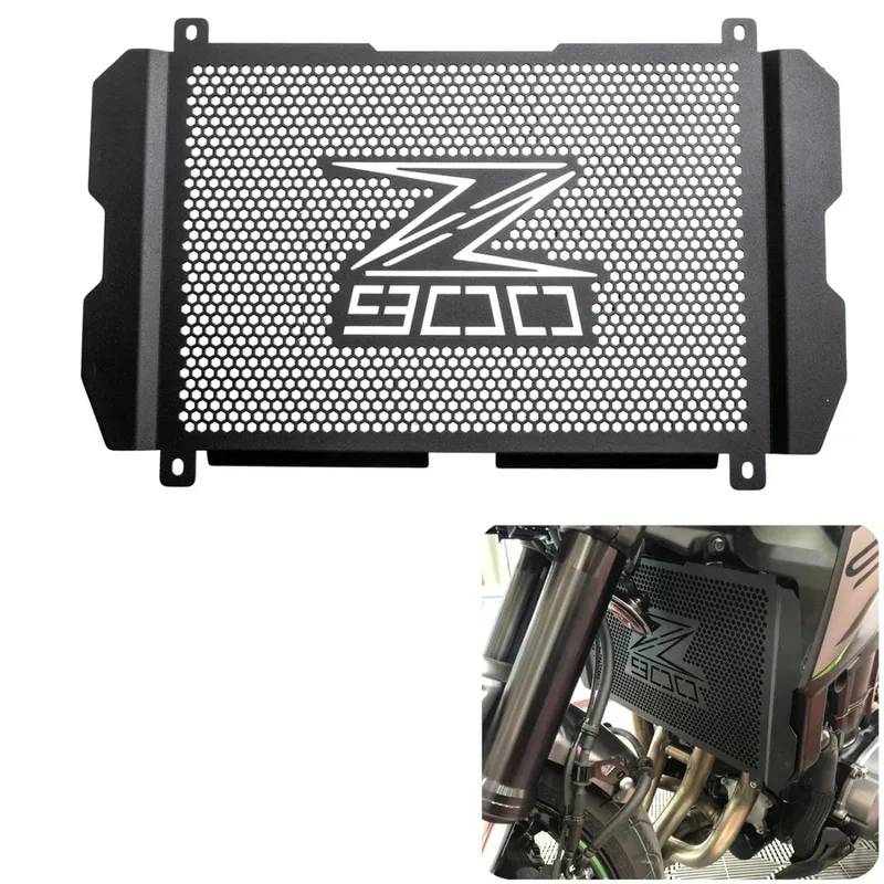 For Kawasaki Z900 Z 900 2017 - 2022 Motorcycle Radiator Grill Protector, Improved Protection With Metal Mesh