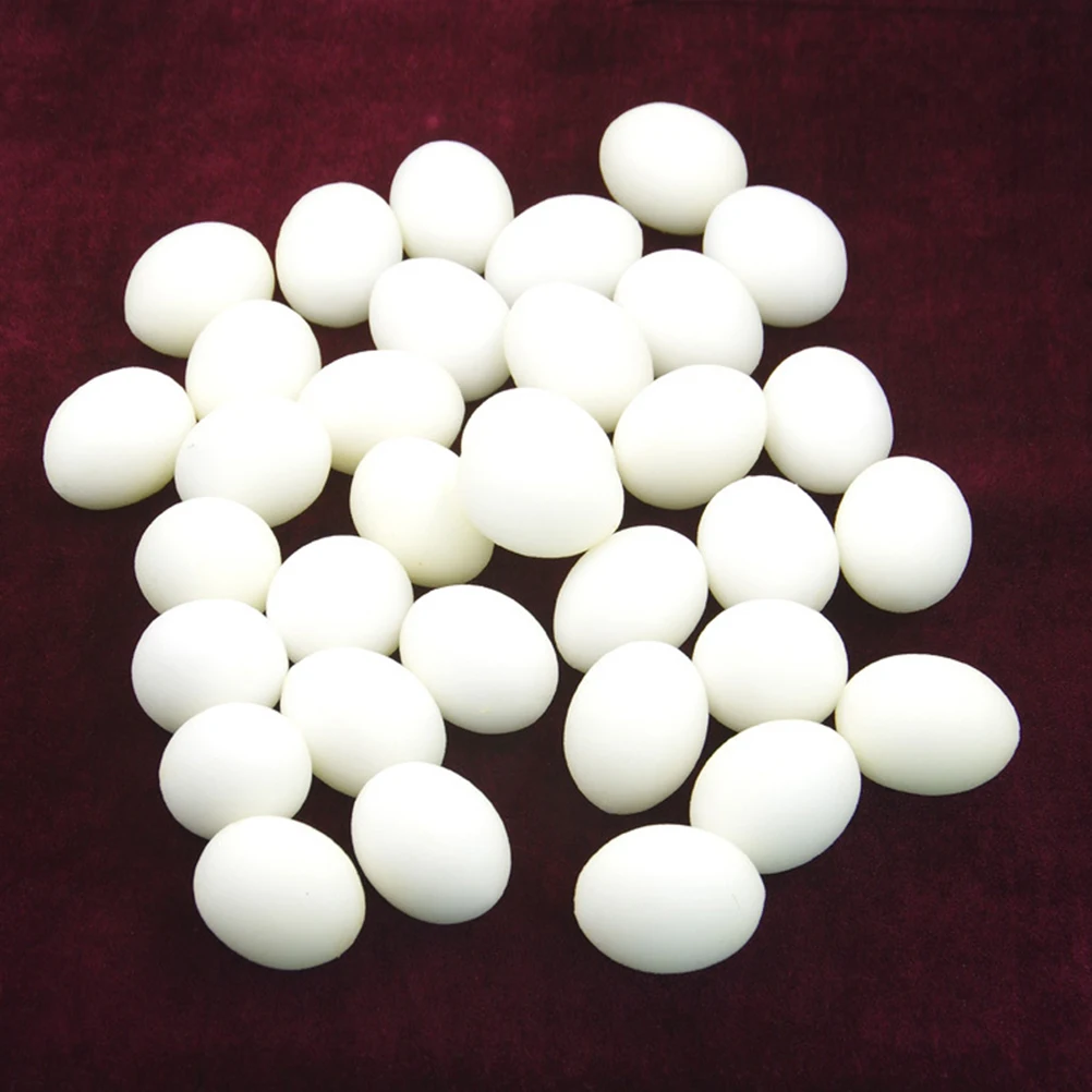 

10 Pcs Sponge Eggs Trick Game Playthings Party Prop Performance Props Multi-purpose Simulated