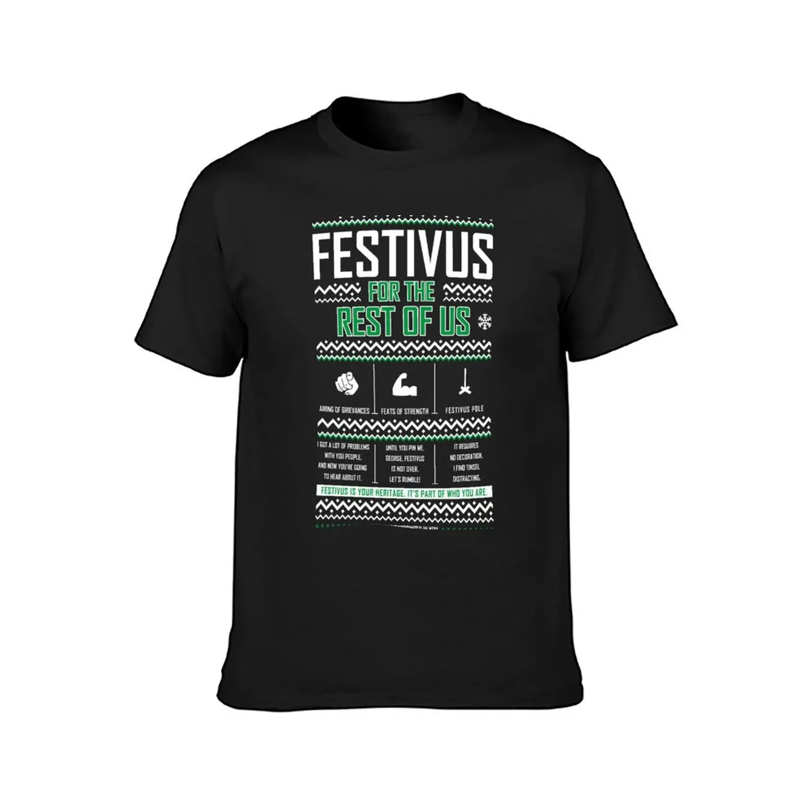 Festivus T-Shirt vintage clothes korean fashion customs design your own aesthetic clothes heavyweight t shirts for men