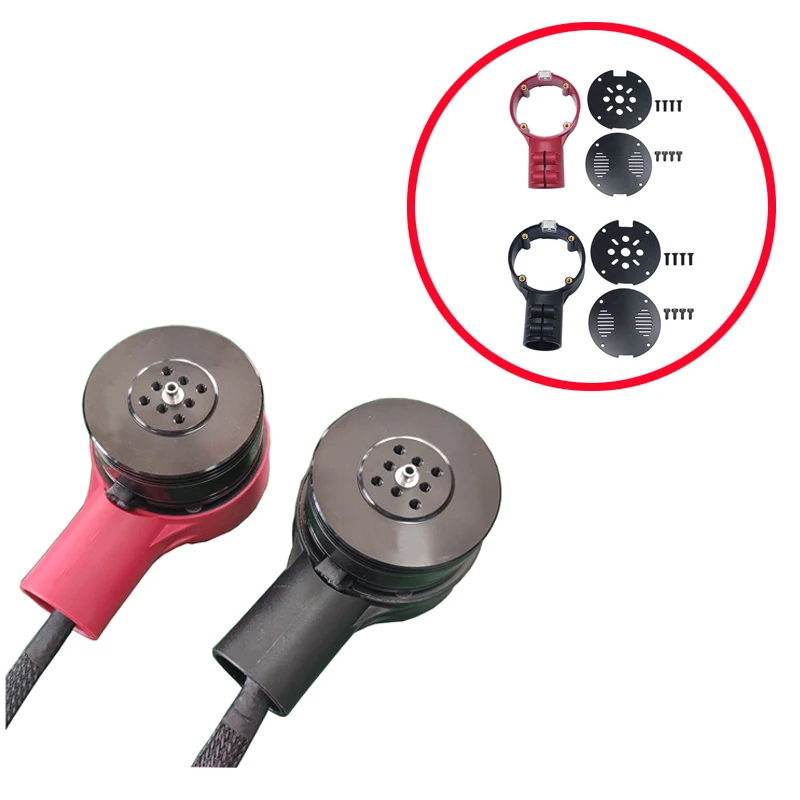 2PCS RC Drone Motor Seat 25mm Carbon Tube Clamp Motor Engine Mount for Model Multi-rotor Airplane Frame Nylon Fixed Seat