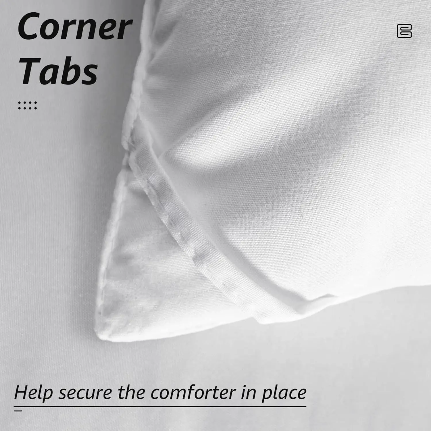 All-Season King Size Cooling Comforter - Goose Down Alternative Quilted Duvet Insert with Corner Tabs, Machine Washable in White