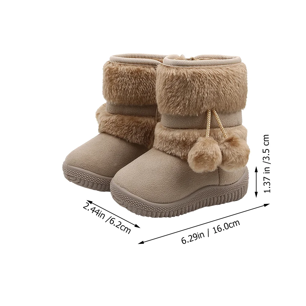 Botas de neve infantis crianças criança quente bebê para meninas raquetes de neve crianças inverno prewalker