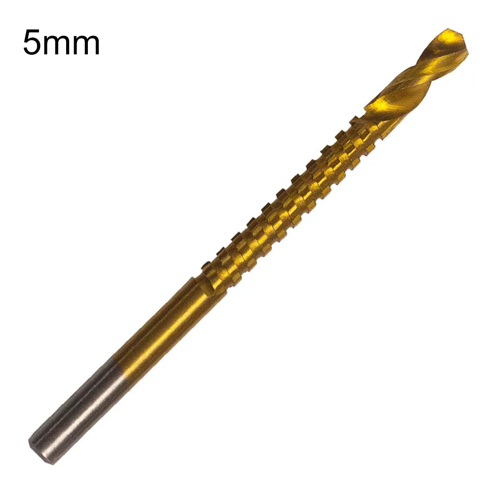 Juego de brocas dentadas HSS, taladros helicoidales de Metal de titanio, herramientas de corte, ranurado, juego de brocas recubiertas, 1 Uds. ﻿ Herramienta eléctrica