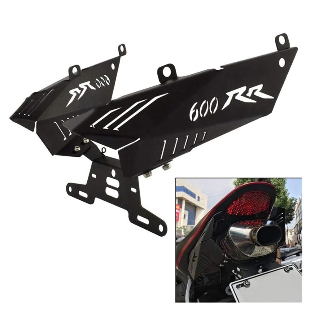 

T48C_License Plate Frame Holder Tail Tidy Bracket for HONDA CBR600RR 07-12