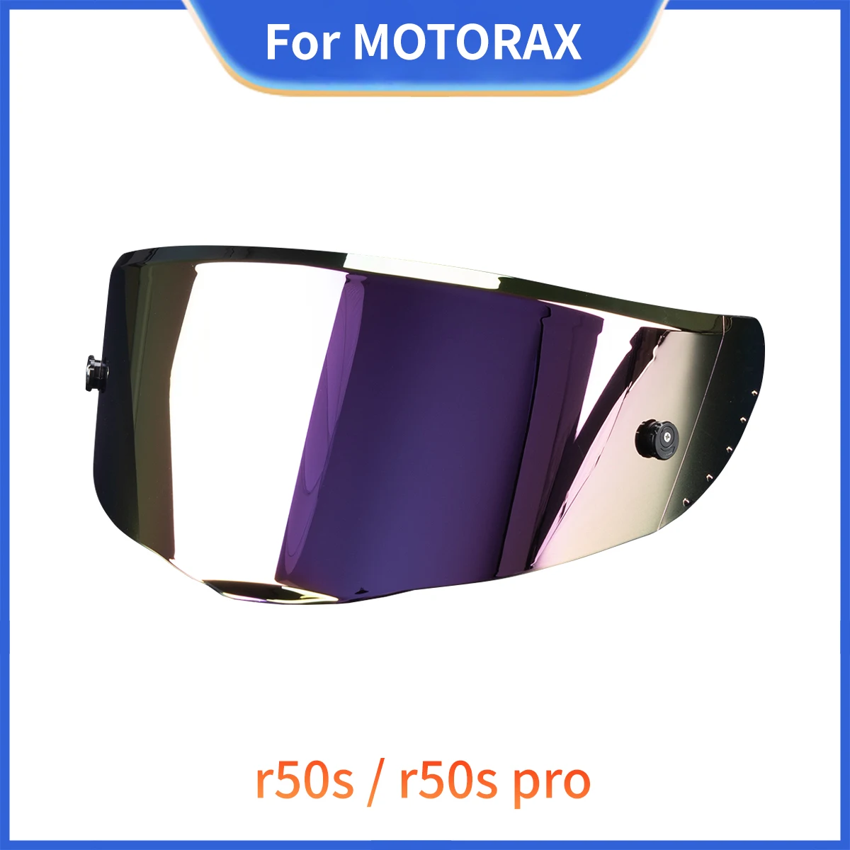 Motorcycle Helmet Visor Lens For MOTORAX R50S-R50SPRO Replace Anti-UV Anti-Scratch Dustproof Wind Shield Motorcycle Accessories