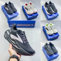 Original Brooks Men's Running Shoes Glycerin Max Anti-slip Wear-resistant and Shock-absorbing Casual Sneakers Women’s1104471D026