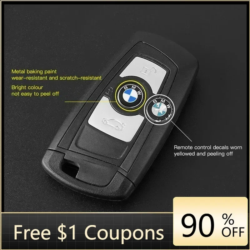 

Аксессуары для автомобилей: наклейки для BMW, эмблемы на корпус ключа для BMW M3, M4, M5, M6, F20, F30, G20, F31, F34, F10, G.