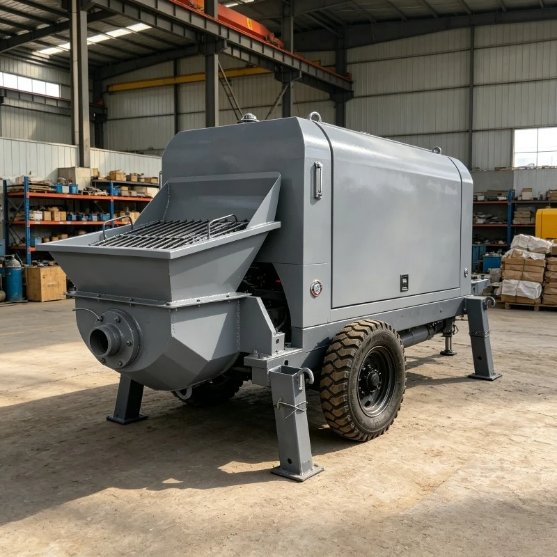 

FOB Price Easy To Transport Concrete Pump Long Conveying Distance Adjustable Height Flexible Transfer To Remote Site Locations