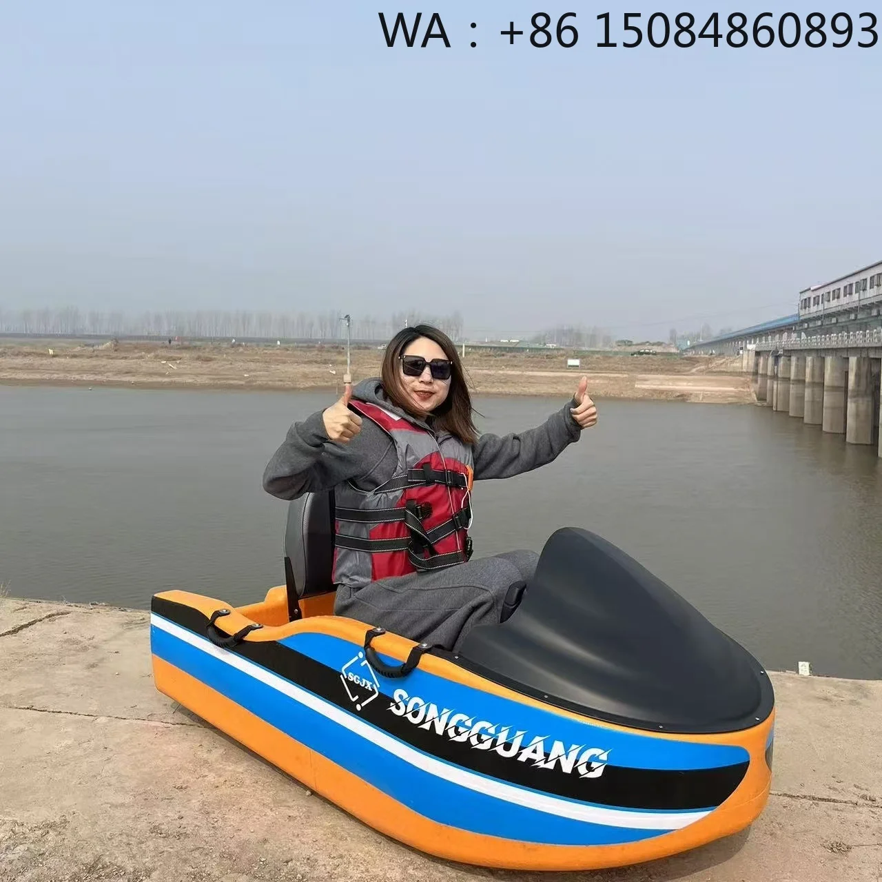 Hot sale drift go kart outdoor water surfing kart boat, adjustable high low speed gear power component portable surfing craft fo