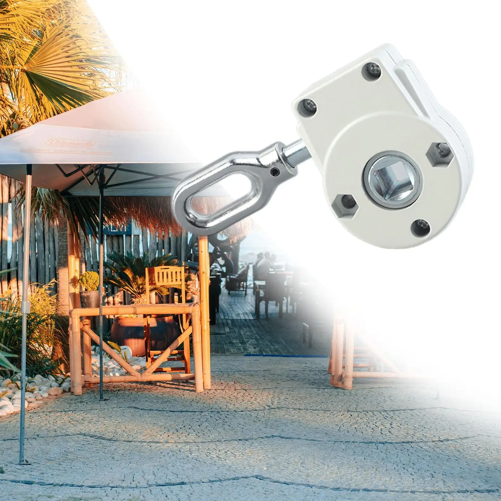 

Patio Awning Gearbox with Easy Installation for Outdoor Use