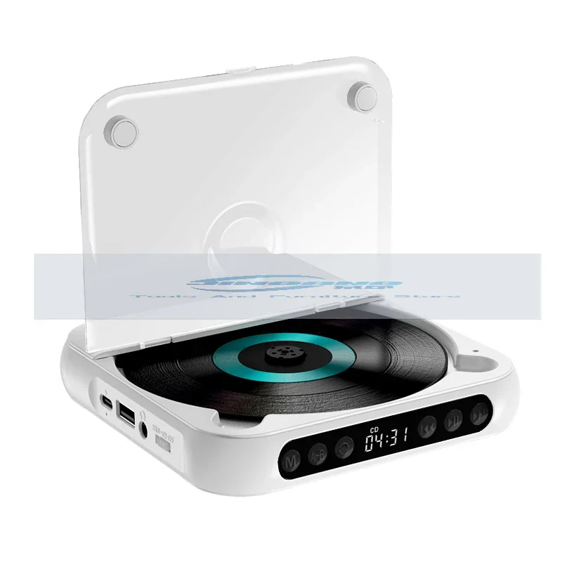 

Английский проигрыватель компакт-дисков, повторение mp3 Walkman, студенческий портативный виниловый проигрыватель компакт-дисков, альбомов