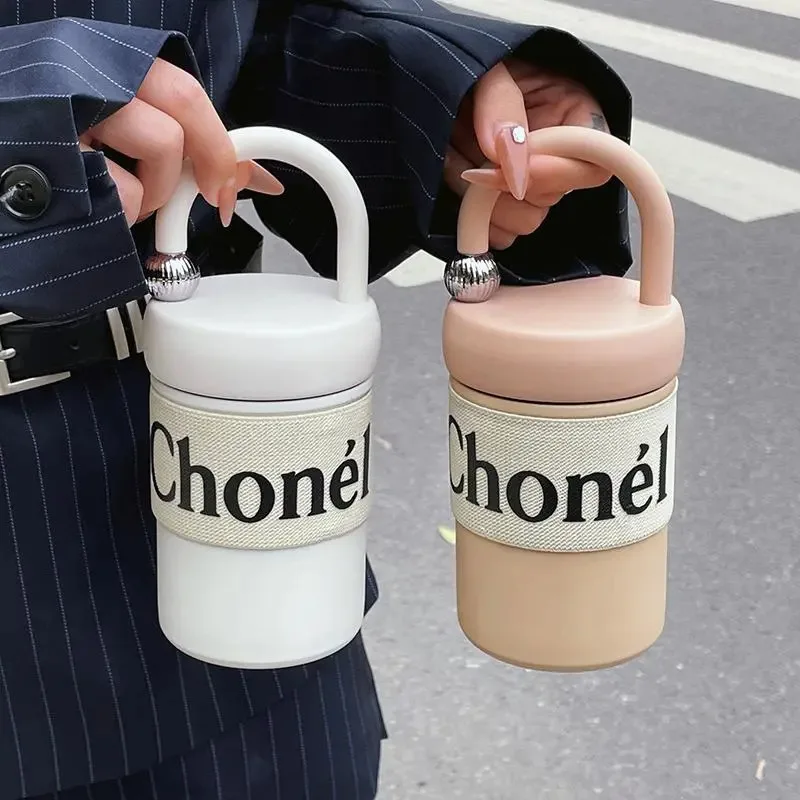 

Стакан для кофе из нержавеющей стали 316, 400 мл, изолированная дорожная кружка для женщин, герметичная термос, минималистичная горячая/холодная подарочная чашка