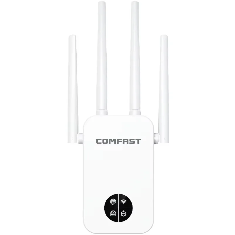 1200Mbps CE FCC EU US Plug Wireless Router Repeater Wifi Extender