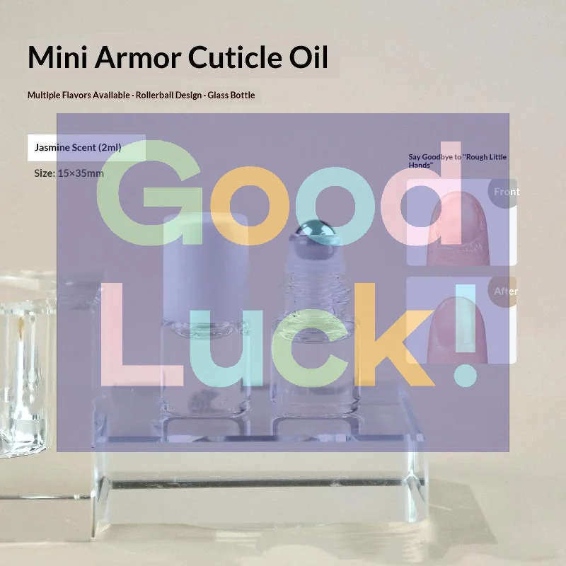【WA】5 Pcs Portable Leak-Proof Glass Roller Bottles, Ideal For Storing Essential Oils, Perfect For Daily Personal Care Use