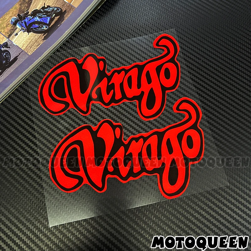 

For Virago XV 250 400 500 535 700 750 1000 1100 Sticker Motorcycle Fairing Body Tank Pad Side Logo Reflective Decals Stickers