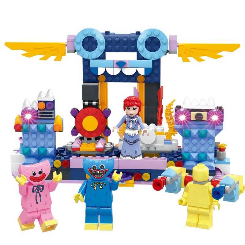 Figurki Poppy Playtime, pluszowe zabawki anime, elementy do składania, świetny prezent dla dzieci, dla chłopców i dziewczynek, transgraniczne.
