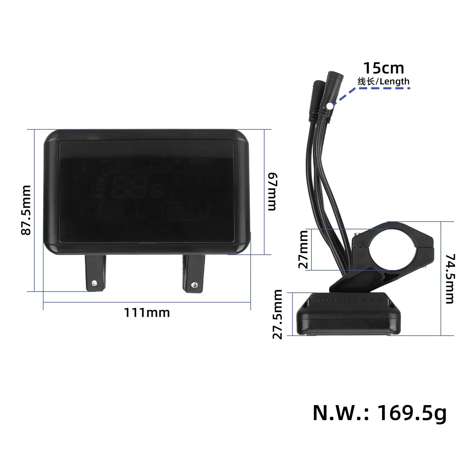 48V Controller oder Display-Dashboard für Xbot T4-B T8 Zwheel ZRino 2022 Elektroroller Ersatz- und Reparaturteile – Detail 9