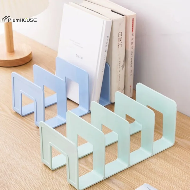 New Multi-function Book Magazine Bookshelf Storage Stand Desk Organizer Holder For Book Magazine CD Files School Office Supplies
