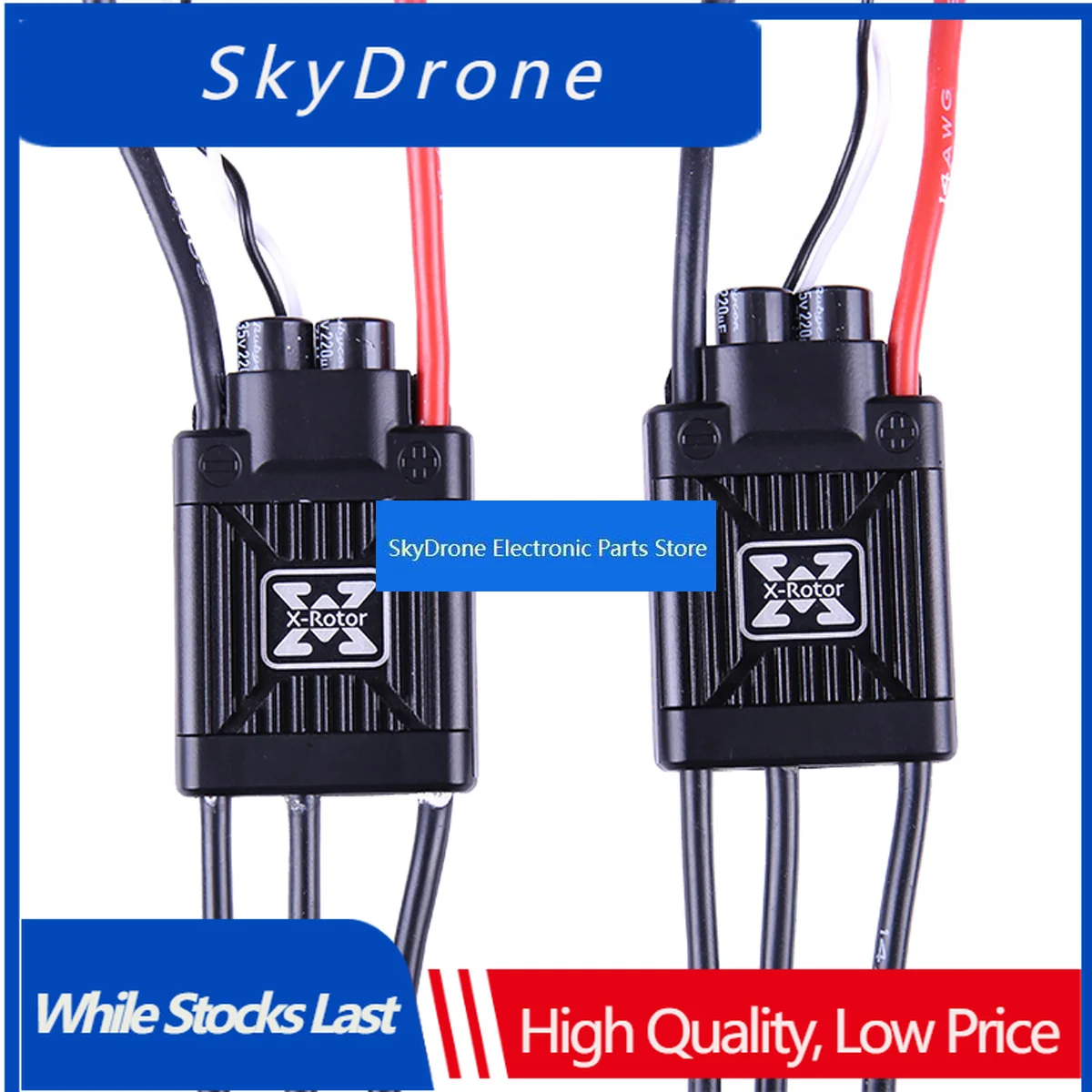 SkyDElHobbywing Xrotor Pro 50a 4-6s Brushless Speed Controller Esc Multi-rotor Aircaft Diy For Rc Helicopter