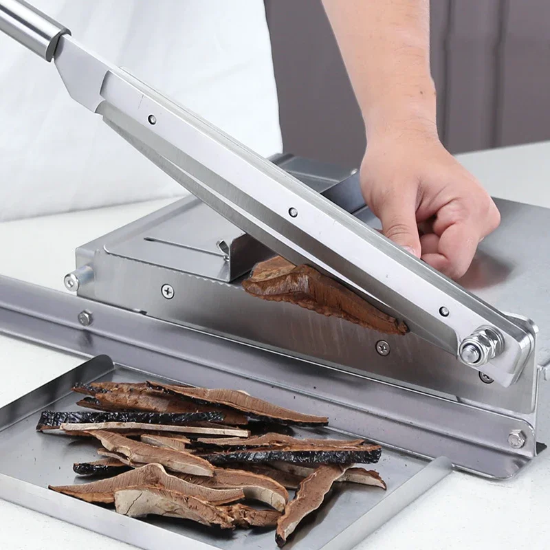 Máquina cortadora de huesos de acero inoxidable, cortador de carne comercial para el hogar, 14,5 pulgadas