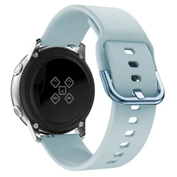 20MM 22MM Breathable Silicone Watch Strap Band Wristband For Samsung Galaxy
