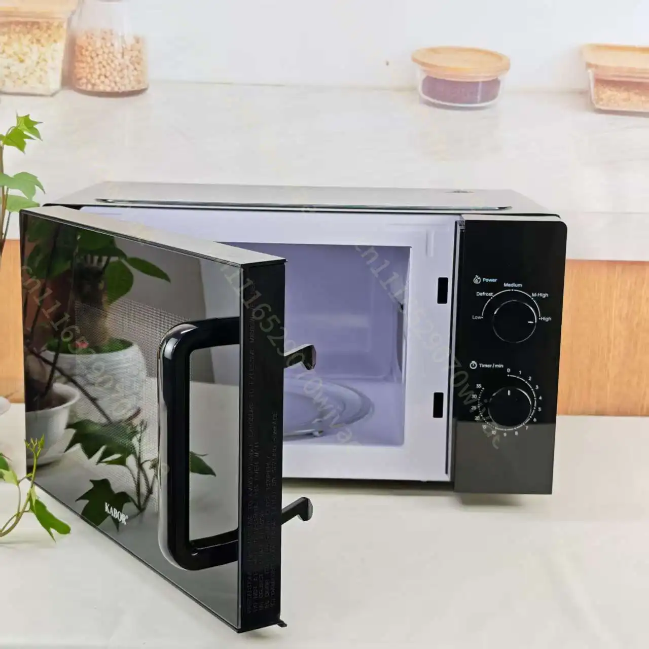 20L/25L Household Multifunctional Microwave Oven Turntable Mechanical Knob