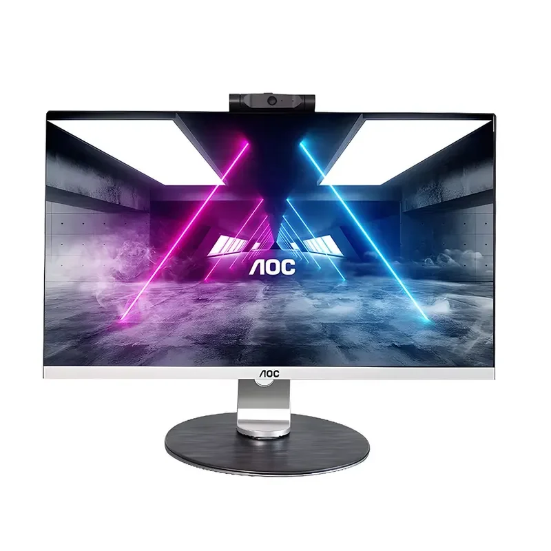 AOC komputer All-in-one, 23.8 inci AMD 5600G 16G 512G Desktop Gaming penyesuaian AIO rumah kantor Game komputer Desktop All-in-one