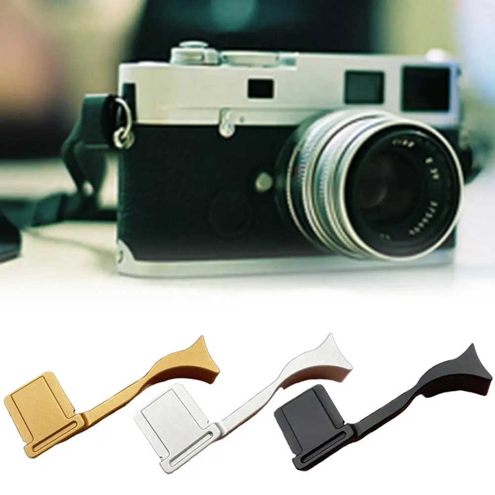 

Aluminum Alloy Hot Shoe Thumb Grip for leica Q3 Camera Hot Shoe Cover Metal Finger Grip Improve Comfortable Accessories S5W4