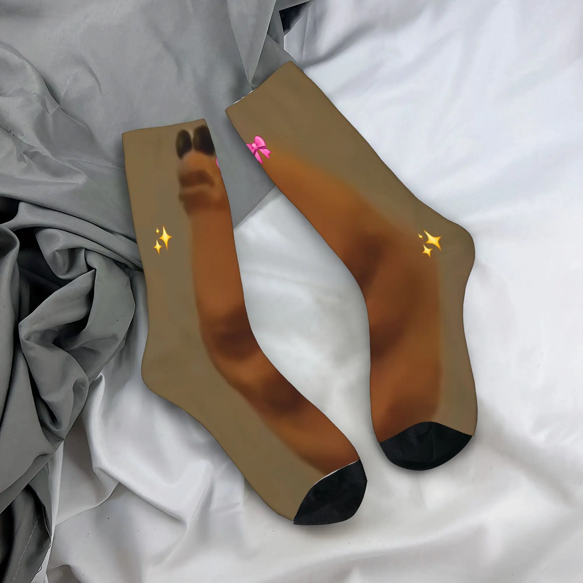 Marcus The Worm Socks  Anti-Slip Stockings Adults Men Soft Breathable Running Sports Socks Spring Gothic Design Socks