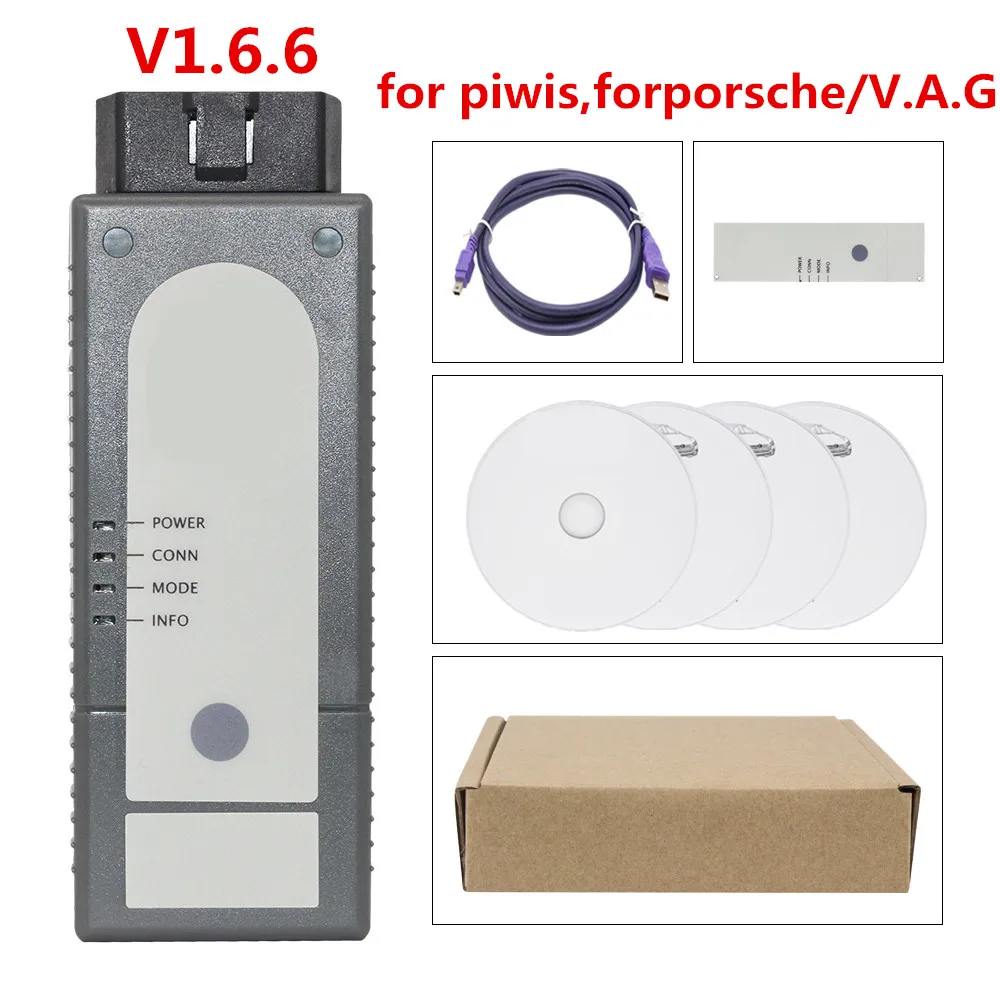 Voor VAG 6154A Wifi Volledige Chip FW 1.6.6 Auto Diagnostische Scanner Voor V Groep OBD2 Code Reader Diagnostic Programmering Tool 6154A