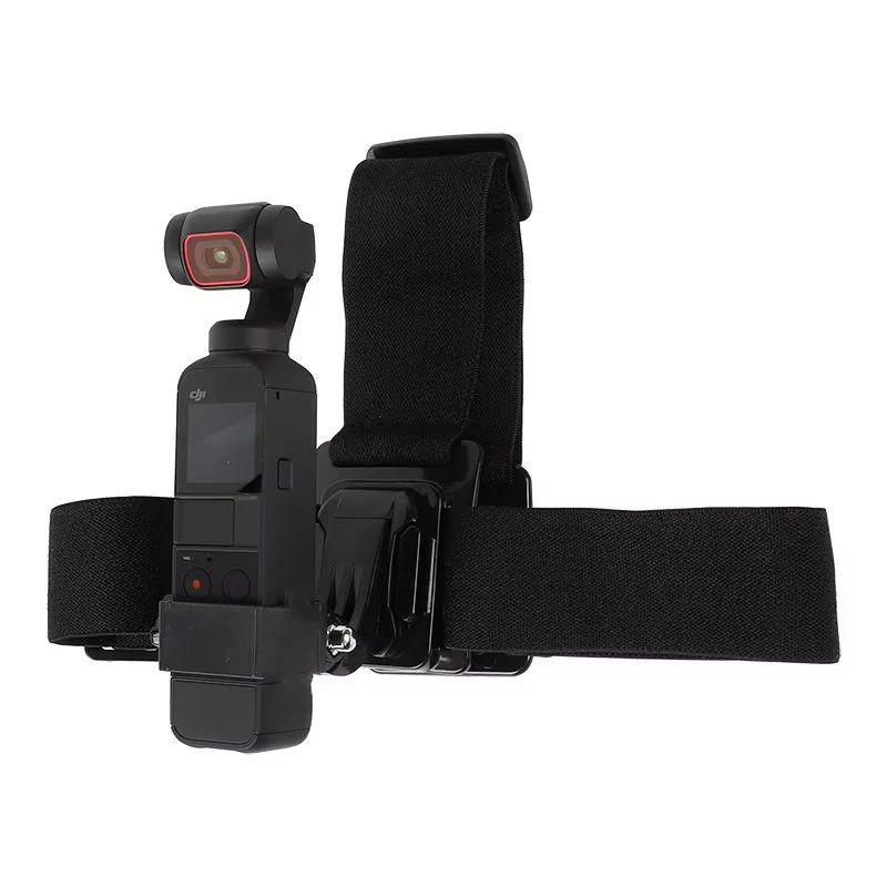 Chest Strap Backpack Clip Headband Strap Mount With Fixed Clip J-shaped base For DJI OSMO Pocket 1 2 camera gimbal accessories