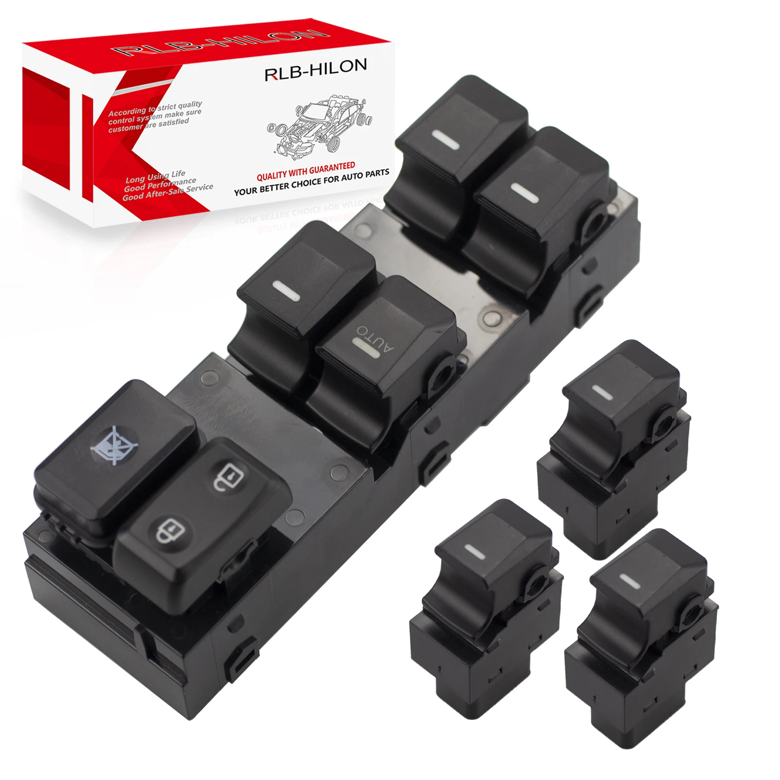 

93570-1X000 Electric Power Master Window Switch Button Set for Kia Sportage 2011 2012 2013 2014 2015