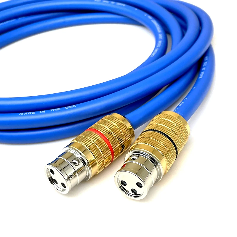 Cable equilibrado XLR de alta gama CARDAS línea de Audio HiFi de cobre claro claro para amplificador reproductor de CD DVD