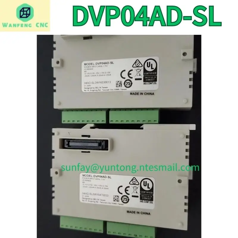 

second-hand AD module DVP04AD-SL test OK Fast Shipping