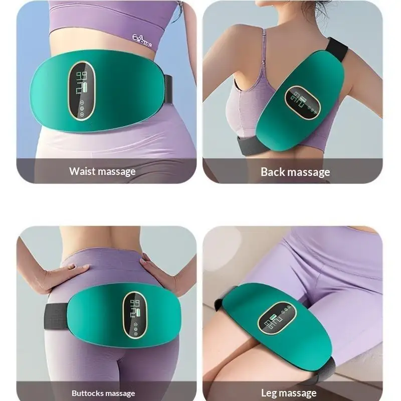3 Adjustable Modes Cordless Electric Fat Remover Massager Portable Body Shaper for Belly Waist Arm Leg Butt Fitness Auxiliary U