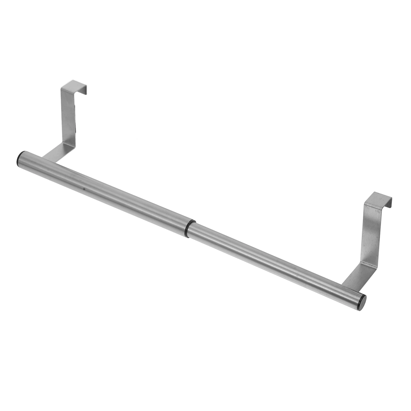 

Stainless Steel Towel Rack for Bathroom Kitchen Cabinet Door Hanging Towel Hanging Bar Storage Over Door Nail Free