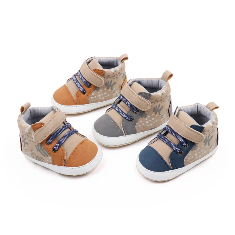 Baby Sneaker High Quality Spring and Autumn 2024 New Fashion Toddler 0-9-18 Months Boys and Girls Casual Outdoor Shoes BHX3175