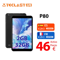 Teclast P80 8'' IPS 1280x800 Tablet Android 10 Allwinner A133 CPU GE8300 GPU 2GB RAM 32GB ROM Dual Wifi Type-C Tablet PC