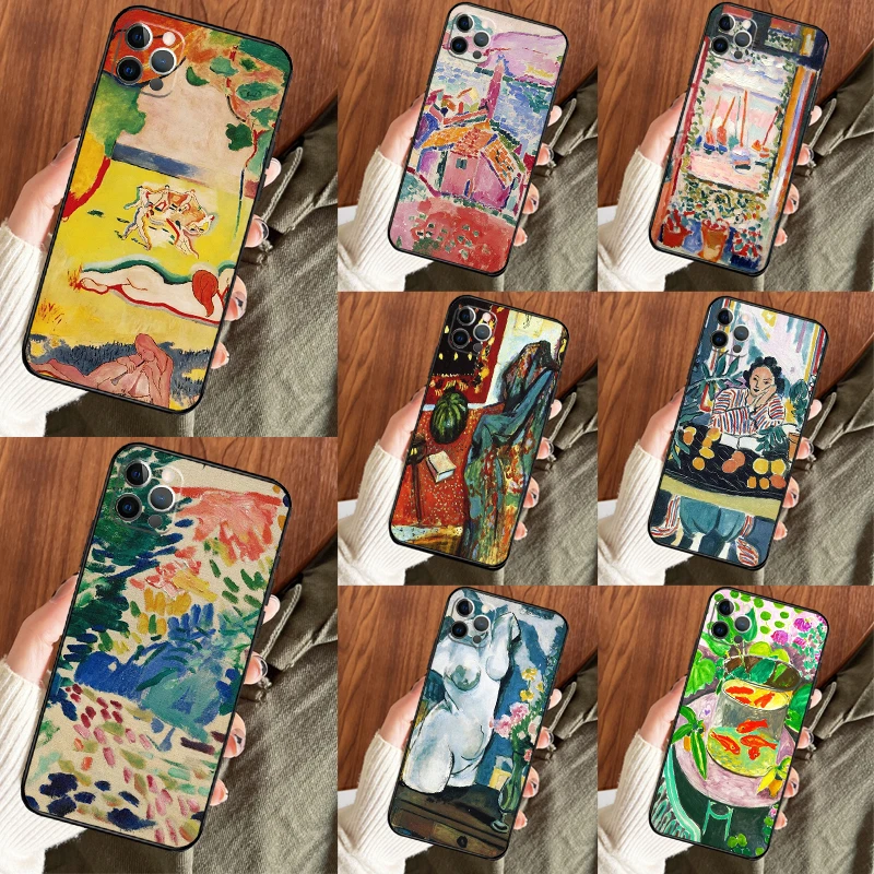 Henri Matisse Art Painting Case For Samsung Galaxy M56 M13 M33 M53 M15 M35 M55 M06 M16 M36 M31 M12 M32 M52 M14 M34 M54