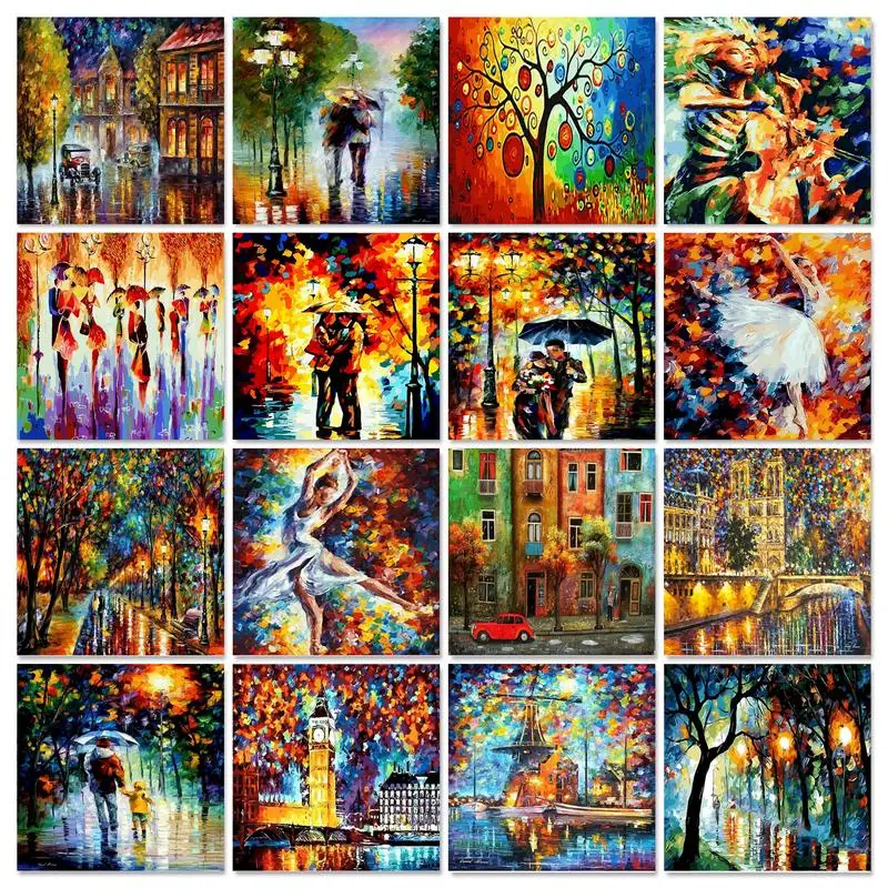 

GATYZTORY Painting By Numbers Dancer Paint By Numbers For Adults Figure Picture Frame Diy Handpainted Canvas Painting Decor Wall