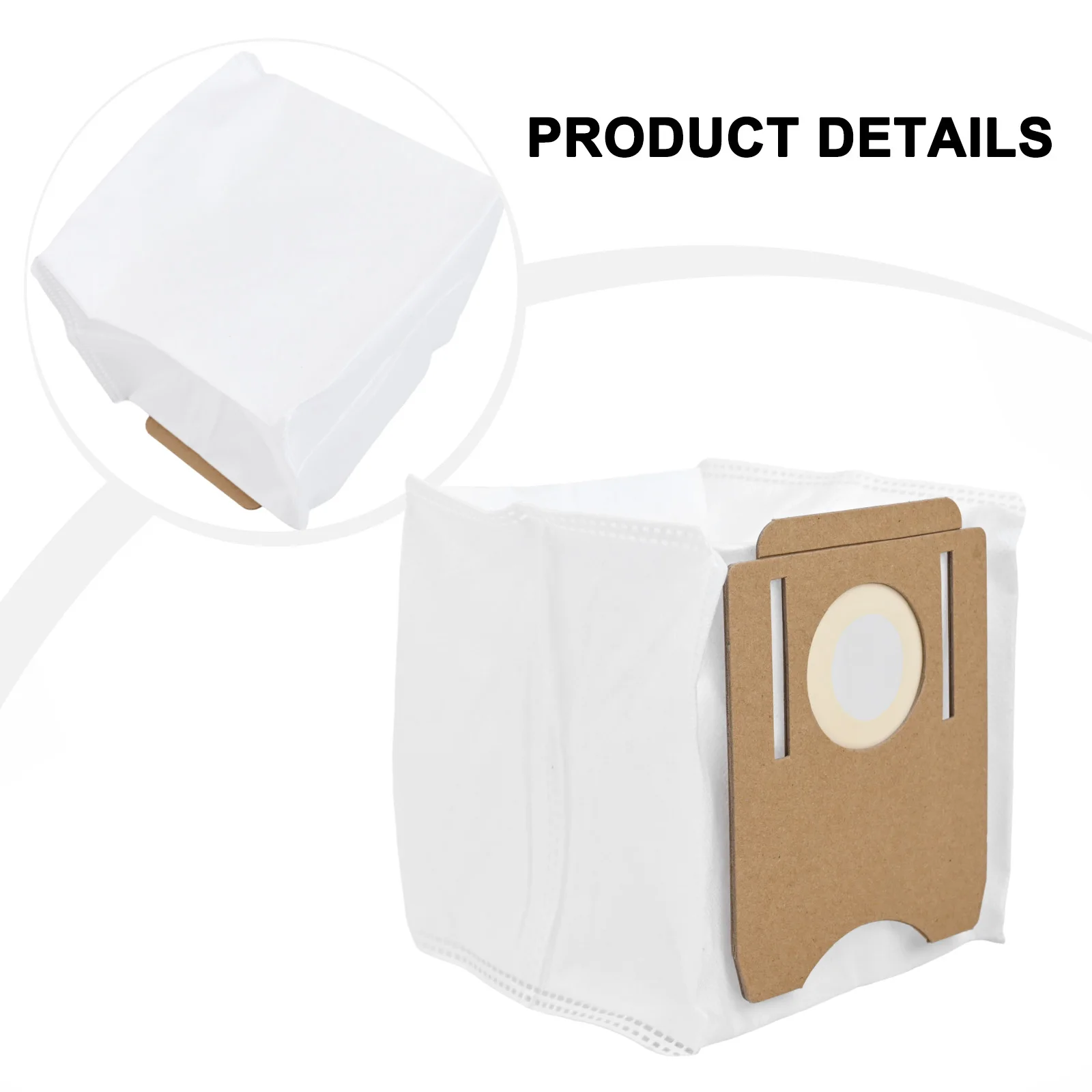 

4 пылесборника для пылесоса S8+, запасные части, предназначенные для улавливания воздушных частиц и пыли, совместимые с Midea.