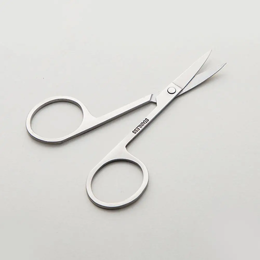 Eyebrow Shaping Scissors Hair Shaping Eyelash Trimmer Manicure Tool Precise Cutting  Durable Nail Eyebrows Eyelash Trimmer