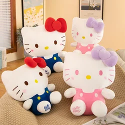 Sanrio Anime plushie Toys Kawaii Hello Kitty Kuromi My melody Cinnamoroll muñeco de peluche suave, regalo para niños