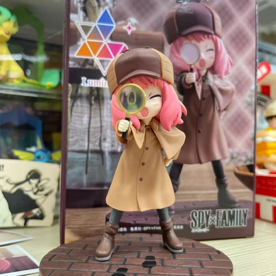 13 cm/5,12 in Anime Spy Familie Figur Anya Forger Cosplay Detektiv Action-figuren PVC Sammeln Statue Modell Spielzeug geschenke