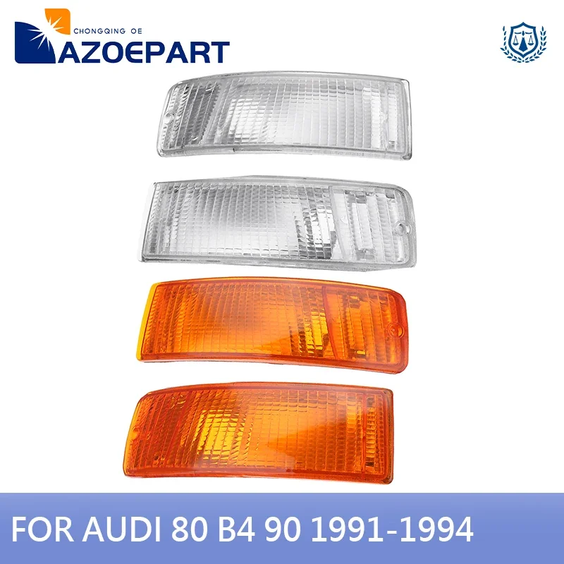 Lámpara de luz intermitente delantera para Audi 80 B4 90 1988 1989 1990 1991 1992 1993 1994