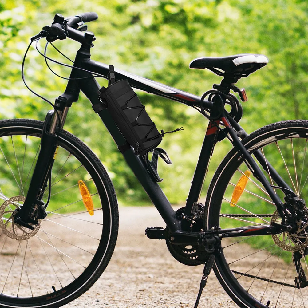 

2pcs Waterproof Bike Bag Front Mount Durable Handlebar Pouch For Mountain Bicycle Storage Multifunctional Tool Bag With