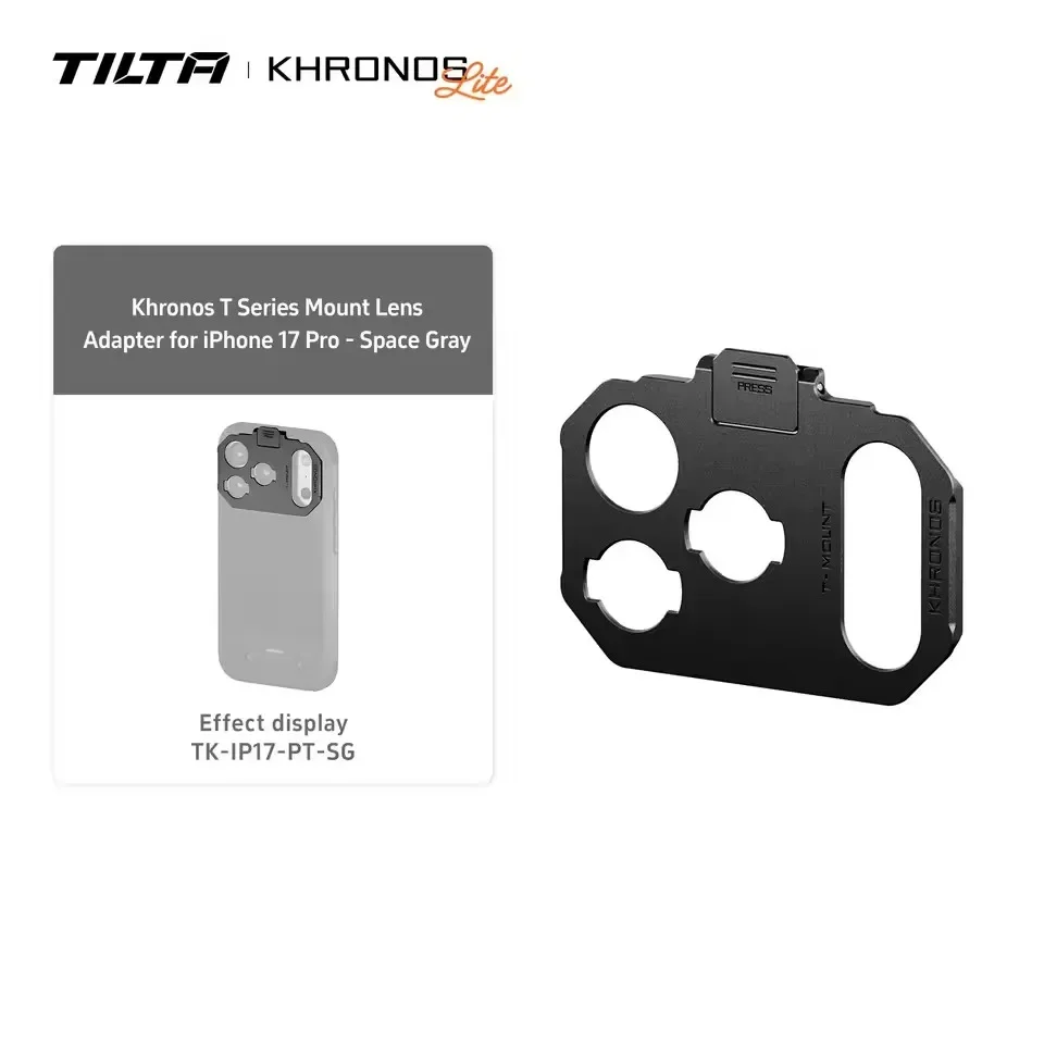 TILTA Khronos アクセサリー iPhone 17 Pro/Pro Max ケージ エコ