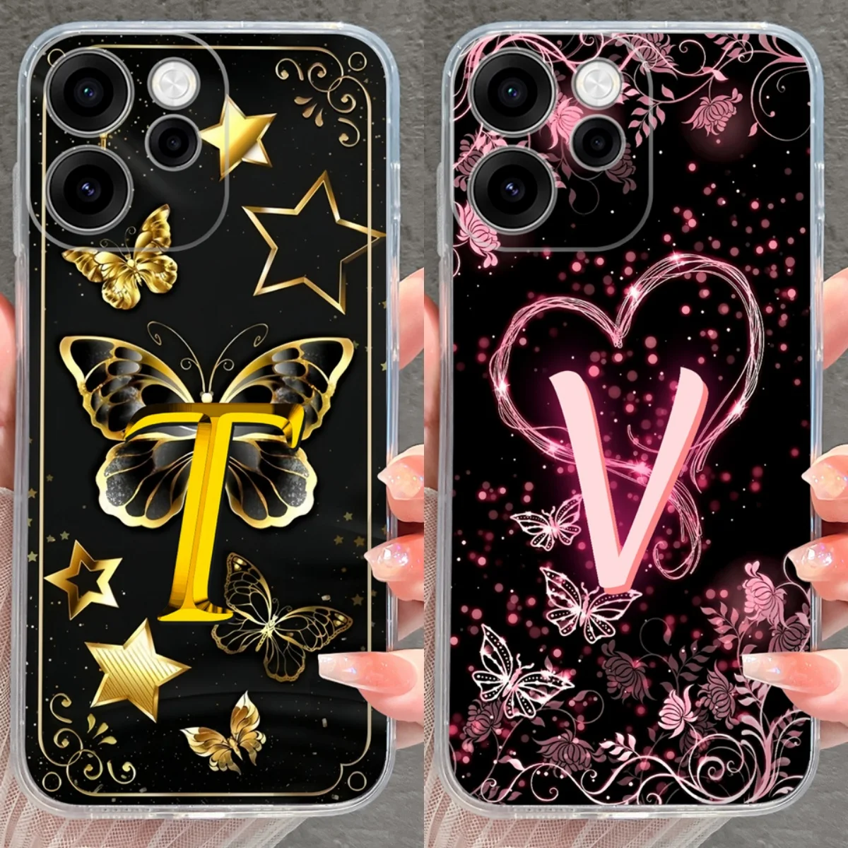 Case For OPPO Reno 15F 15 Pro Yellow Star Butterfly Shockproof Creative Transparent Shell For reno15f Reno15Pro Silicone Housing