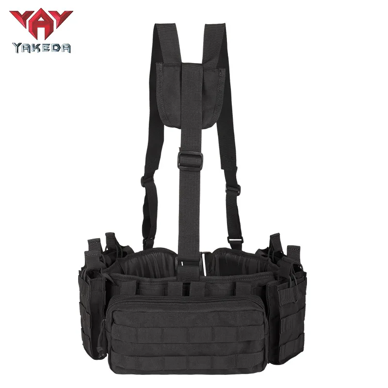 YAKEDA CS Tactical Bibs, Outdoor Training Equipment, Combat Vest, Travel Equipment