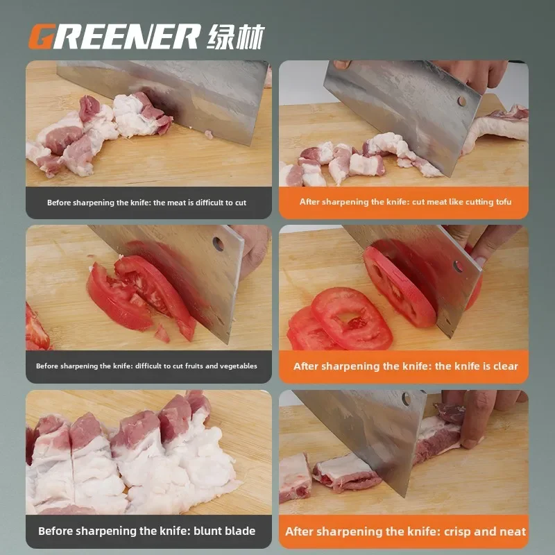 220V Mini Automatic Electric Knife Sharpener for Home Use